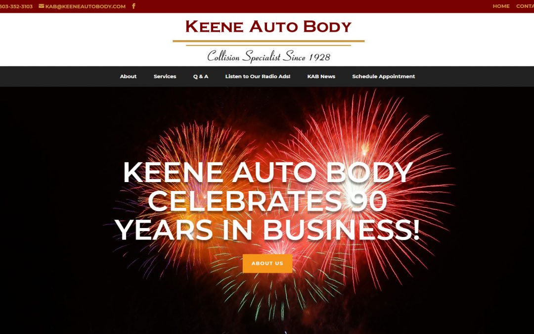 KeeneAutoBody.com