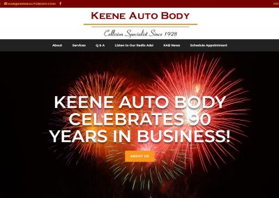 KeeneAutoBody.com